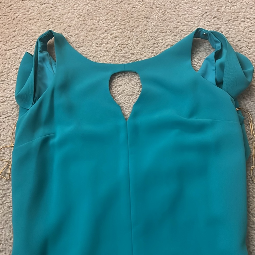 🪷RACHEL RACHEL ROY 🪷 beautiful Atlantis dress with golden zipper and open back . - Picture 13 of 16
